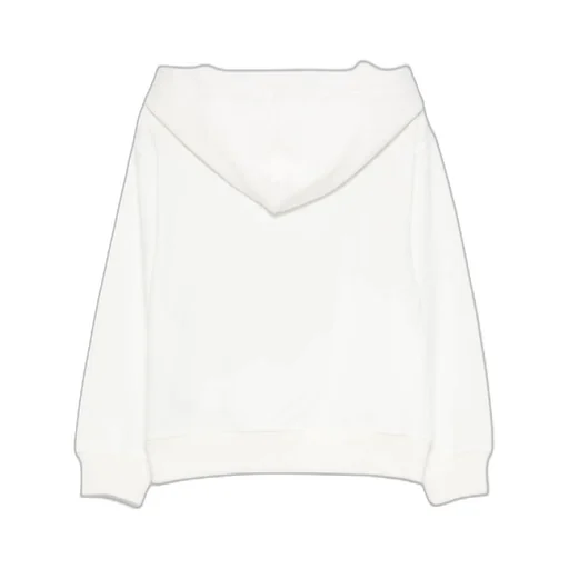 Teddy Print Hooded Top
