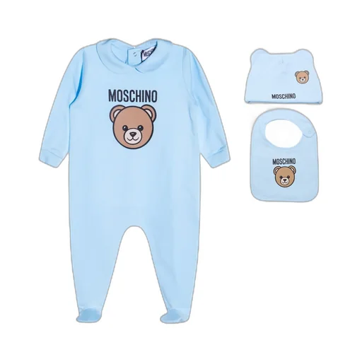Bear-Logo Babygrow Gift Set