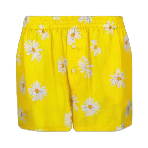 Floral-Printed Elasticated Waistband Shorts