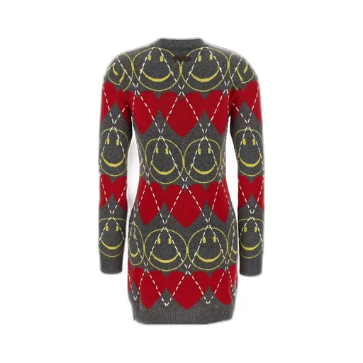 Crew Neck Knitted Dress