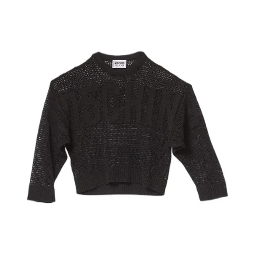Open Knitted Crewneck Jumper