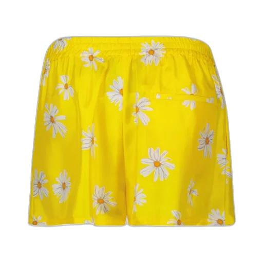 Floral-Printed Elasticated Waistband Shorts