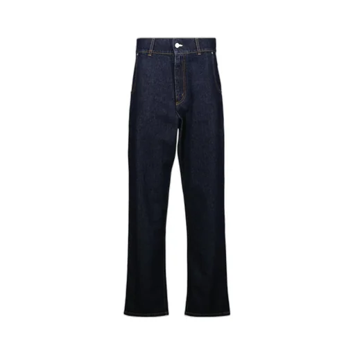 Belt Loop Denim Trousers