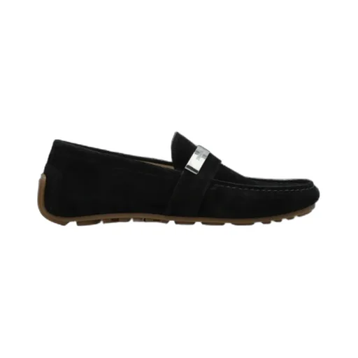 Logo Engraved Loafers