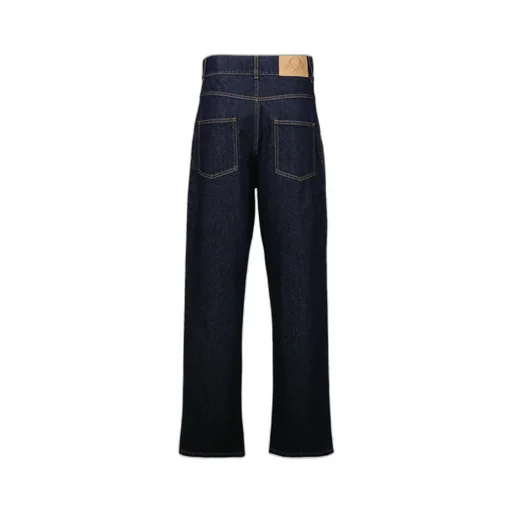 Belt Loop Denim Trousers