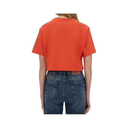 Ice-Cream Print Cropped T-Shirt