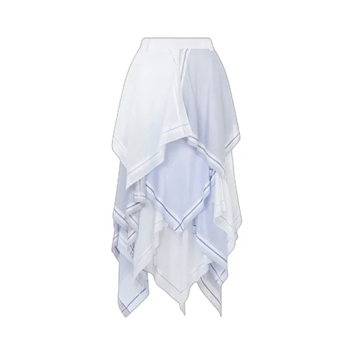 Asymmetric Maxi Skirt