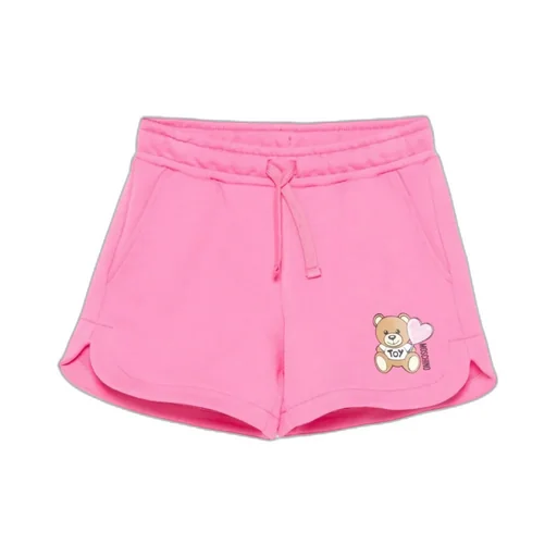 Teddy Bear-Print Shorts