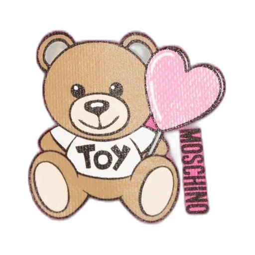 Teddy Bear-Print Shorts