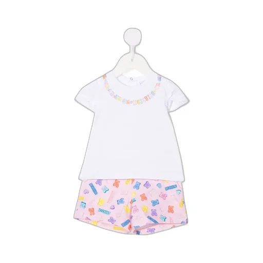 Teddy Bear Print Short Set