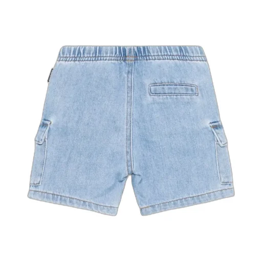 Teddy Bear-Embroidered Shorts
