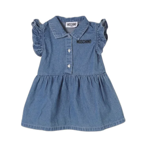 Teddy Bear Chambray Dress