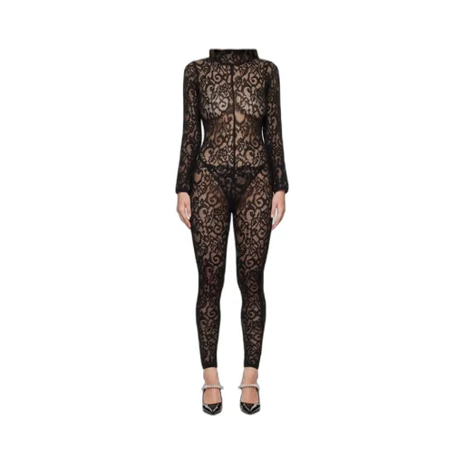 Black Lace Jumpsuit