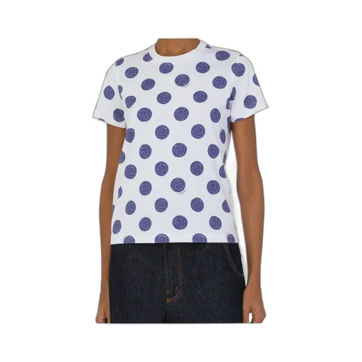 Polka Dot-Print T-Shirt