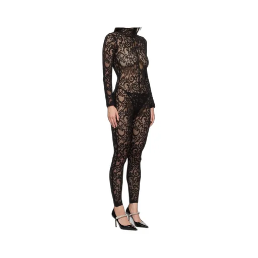 Black Lace Jumpsuit