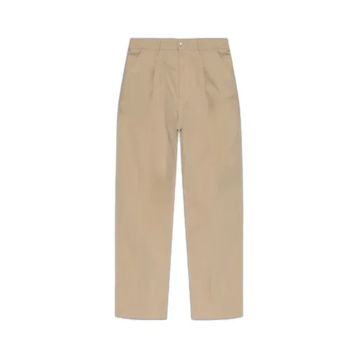 Mid-Rise Wide-Leg Trousers