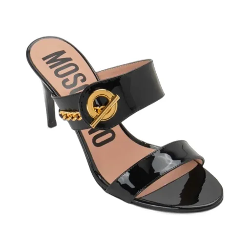 Round-Headed High-Heeled Sandals