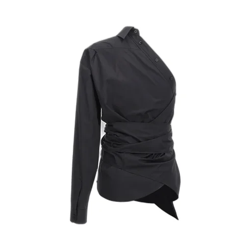 Asymmetric One-Shoulder Shirt