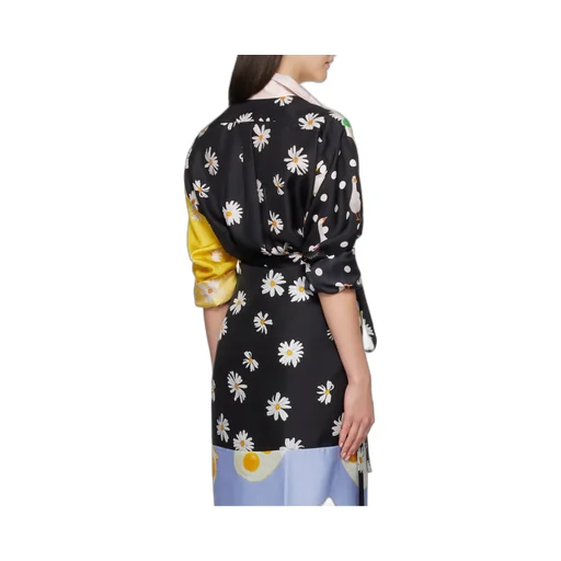 Patchwork Buttoned Shirt