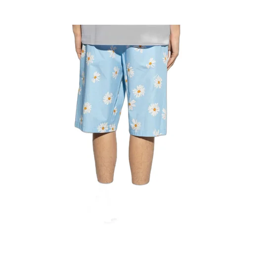 Floral Printed Knee-Length Shorts