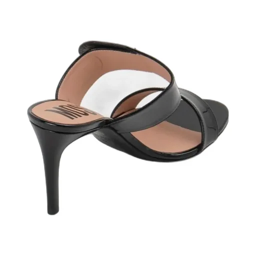 Round-Headed High-Heeled Sandals