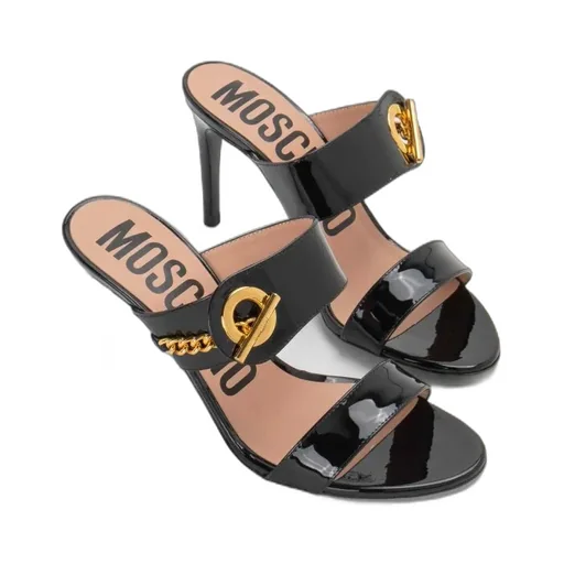 Round-Headed High-Heeled Sandals