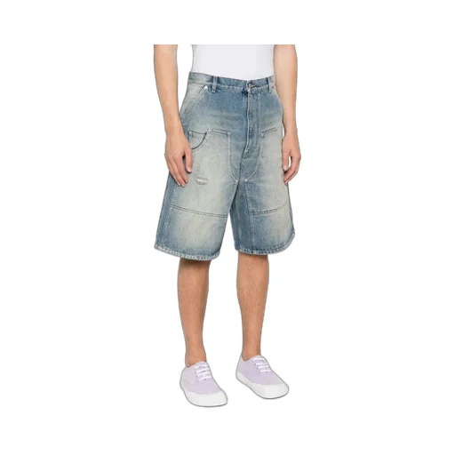 Pocket Detailed Denim Shorts