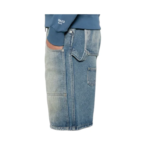 Pocket Detailed Denim Shorts
