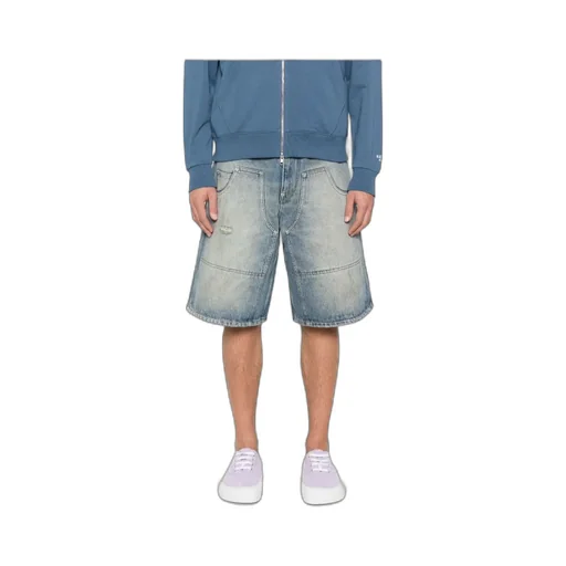 Pocket Detailed Denim Shorts