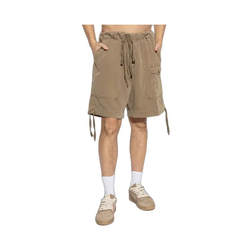Logo Embroidered Drawstring Shorts