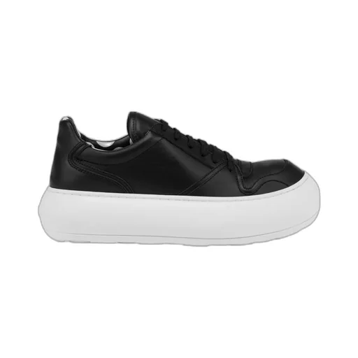 Round Toe Lace-Up Sneakers
