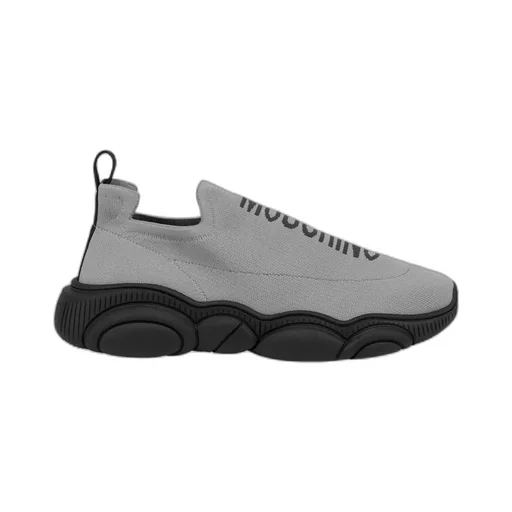 Logo-Intarsia Slip-On Sneakers