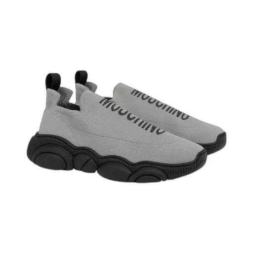 Logo-Intarsia Slip-On Sneakers