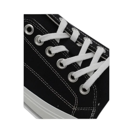 Contrast-Stitched Lace-Up Sneakers
