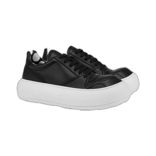 Round Toe Lace-Up Sneakers