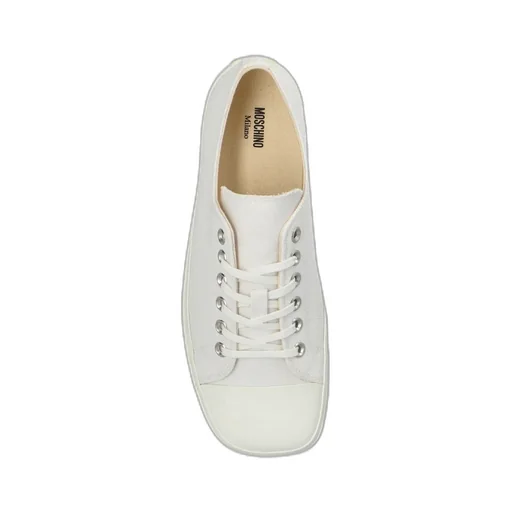 Contrast-Stitched Lace-Up Sneakers