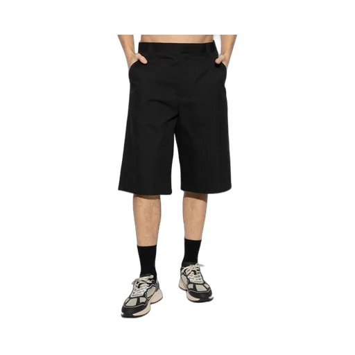 Straight Leg Bermuda Shorts