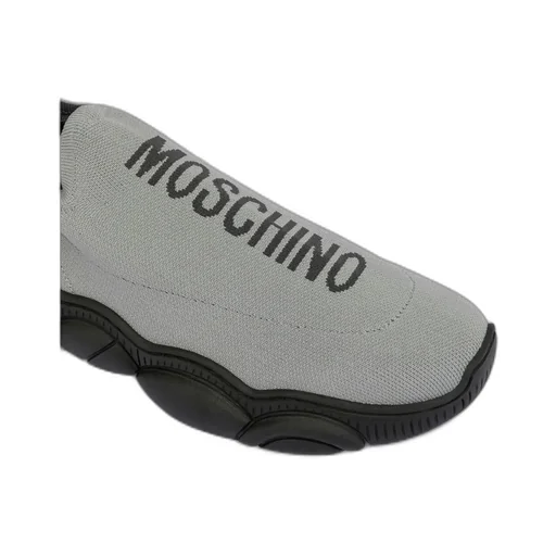 Logo-Intarsia Slip-On Sneakers