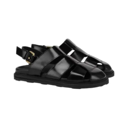 Round Toe Strap Detailed Sandals