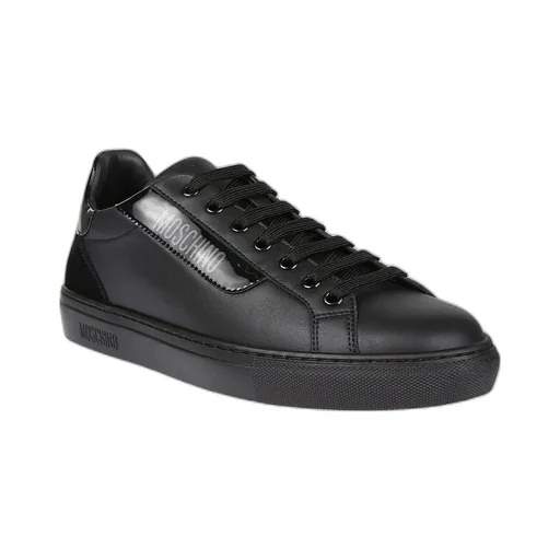 Logo-Printed Lace-Up Sneakers