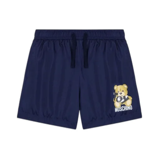 Logo Swim Shorts With Drawstring