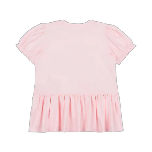 Teddy Bear-Print Glitter Dress