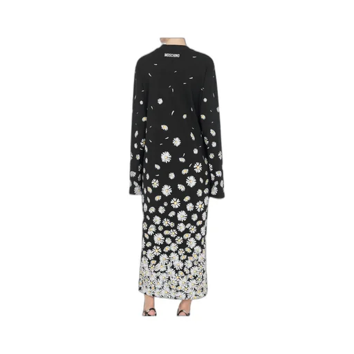 Long Interlock Daisy Degradé Dress