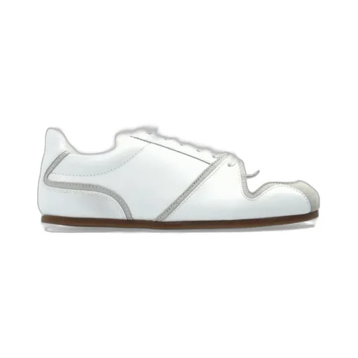 Logo-Embossed Lace-Up Sneakers