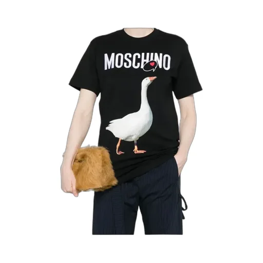 Logo Printed Crewneck T-Shirt