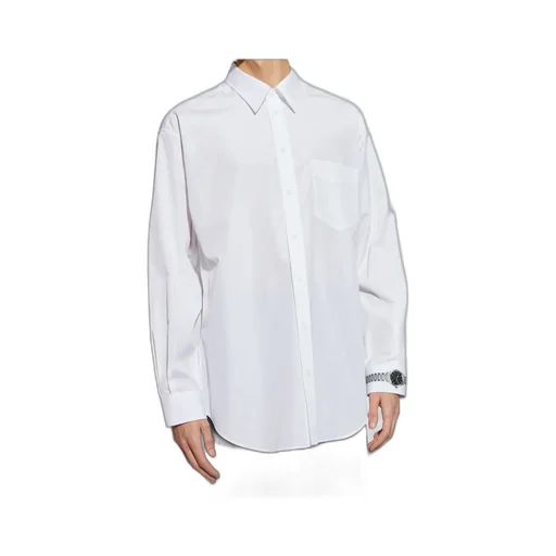 Graphic Printed Long-Sleeved Shirt
