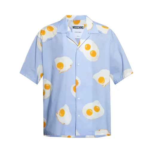 Graphic Printed Short-Sleeved Shirt