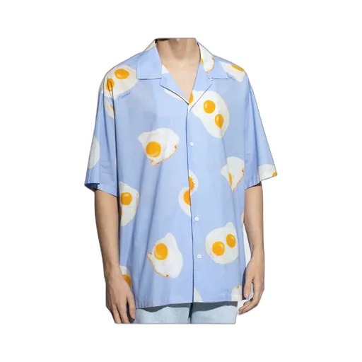 Graphic Printed Short-Sleeved Shirt