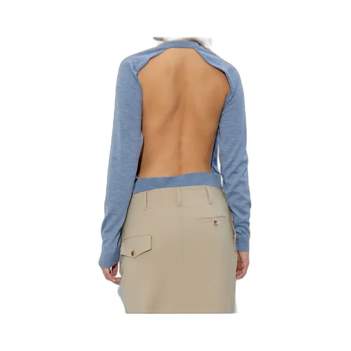 Cut-Out Knit Cardigan