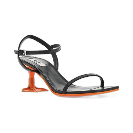 Square-Heel High Heeled Sandals